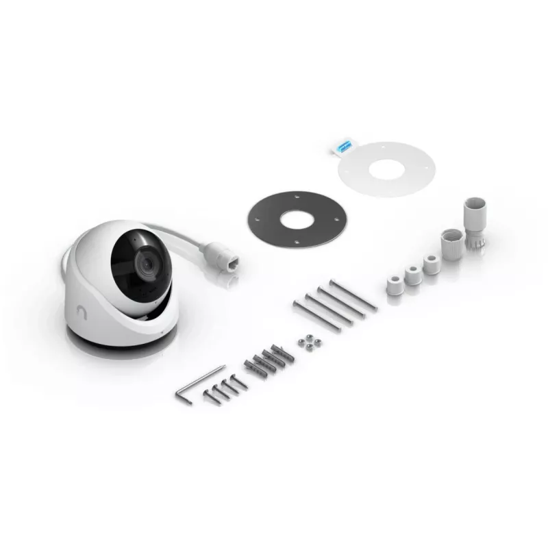 IP drošības kamera UBIQUITI G6 Turret — 8 MP (3864×2160), PoE, IP66, 30 fps, 134,1° diagonāli, nakts redzamība 30 m
