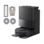 Robotu putekļsūcējs Roborock Qrevo Edge 5V1 — bez maisa, 0,325 L putekļu tvertne, 2,7 L bāze, Li‑Ion 5200 mAh, 190 min darbības laiks, 60,4 dB, melns