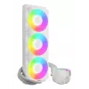 ARCTIC Liquid Freezer III Pro 360 A-RGB (Balts) - Daudzsaderīgs visaptverošs CPU ūdens dzesētājs ar A-RGB