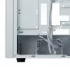PC korpuss Cooler Master Elite 502 Midi Tower balts — ATX, 3x 120 mm priekšā, 120 mm aizmugurē, barošanas bloks apakšā, atbalsta 2.5 collu/3.5 collu diskus