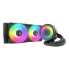 ARCTIC Liquid Freezer III Pro 240 A-RGB — daudzkompatibils visaptverošs CPU ūdens dzesētājs ar A-RGB melnu