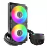 ARCTIC Liquid Freezer III Pro 240 A-RGB — daudzkompatibils visaptverošs CPU ūdens dzesētājs ar A-RGB melnu