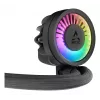 ARCTIC Liquid Freezer III Pro 240 A-RGB — daudzkompatibils visaptverošs CPU ūdens dzesētājs ar A-RGB melnu