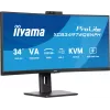 iiyama ProLite XCB3497WQSNPH-B1 datora monitors 86,4 cm (34 colli) 3440 x 1440 pikseļi UltraWide Quad HD LED Melns