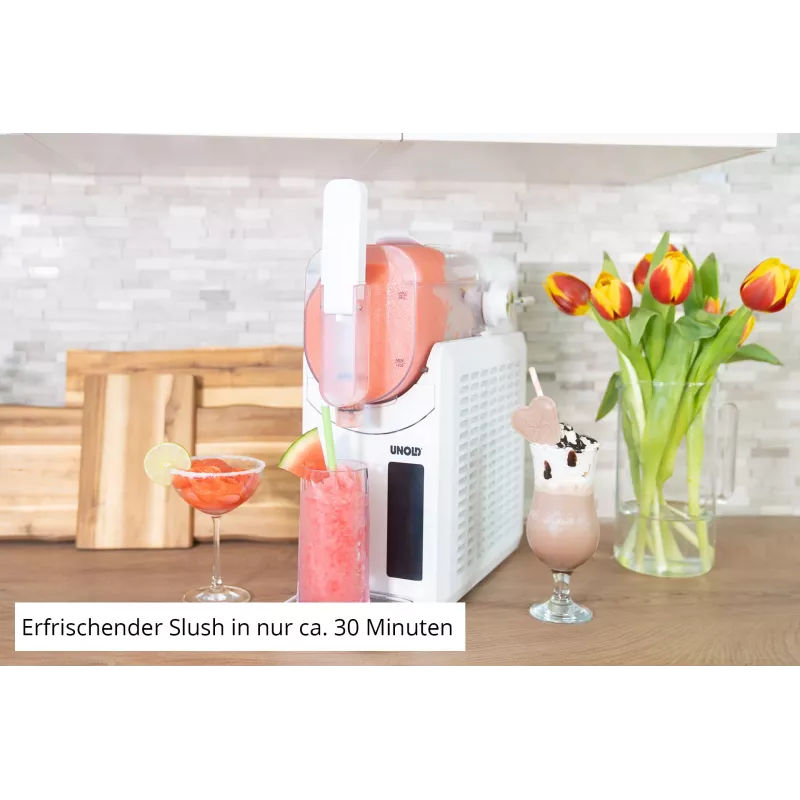 Unold Slush-Eismaschine Susi 48940 kompresora saldējuma mašīna 2 L 220 W Balta