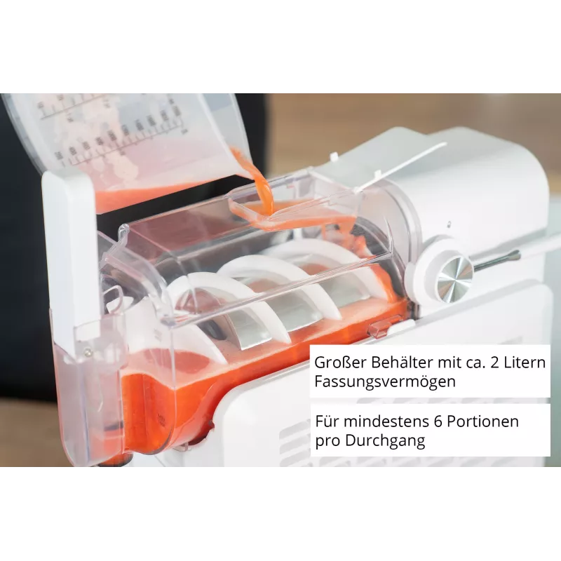 Unold Slush-Eismaschine Susi 48940 kompresora saldējuma mašīna 2 L 220 W Balta
