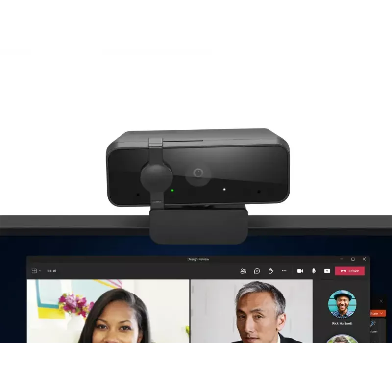 Lenovo Essential FHD Gen2 tīmekļa kamera 1920 x 1080 pikseļi USB 2.0 melna