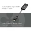 CLUB3D DisplayPort™ uz Triple HDMI™ 8K60Hz centrālmezgls, DisplayPort, HDMI, 2.1b/1.4a, 13,5 Mbit/s, 120 Hz, 3840 x 2160, 7680 x 4320