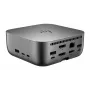 HP Thunderbolt 4 Ultra 180W G6 Dock, vadu, Thunderbolt 4, 180 W, 10,100,1000,2500 Mbit/s, pelēks, 8K Ultra HD
