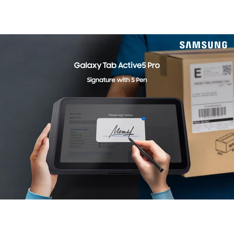 Samsung Galaxy Tab Active5 Pro Active5 Pro 5G Enterprise Edit Snapdragon LTE 256 GB 25,6 cm (10,1 collu) 8 GB Wi-Fi 6 (802.11ax) Android 15 Zaļš