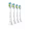 Zobu birstes galviņas Philips HX6064/87 Optimal balta — 4 gab., balta, vidēji cieti sari