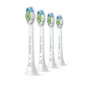 Zobu birstes galviņas Philips HX6064/87 Optimal balta — 4 gab., balta, vidēji cieti sari