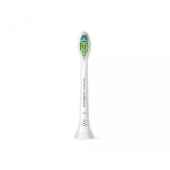 Zobu birstes galviņas Philips HX6064/87 Optimal balta — 4 gab., balta, vidēji cieti sari