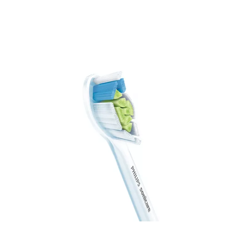 Zobu birstes galviņas Philips HX6064/87 Optimal balta — 4 gab., balta, vidēji cieti sari