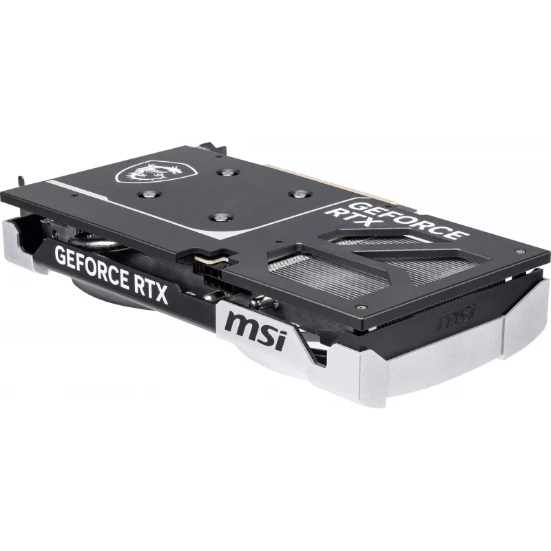 Grafikas karte MSI GeForce RTX 5060 Ti 8 GB GDDR7, PCIe 5.0, 4608 CUDA, 2602 MHz boost, 128-bit, 2 ventilatori, 180W