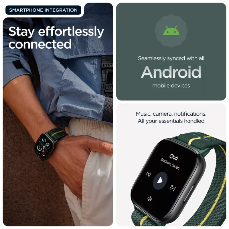 Motorola Solutions Watch Fit zaļš (PG38C07182)
