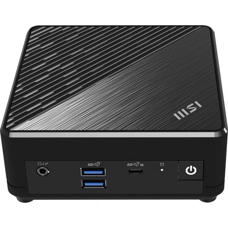 MSI Cubi N ADL S-098EU Intel® N N200 4 GB DDR4-SDRAM 128 GB SSD Windows 11 Pro Mini PC Melns