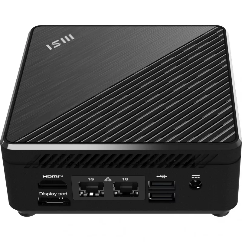 MSI Cubi N ADL S-098EU Intel® N N200 4 GB DDR4-SDRAM 128 GB SSD Windows 11 Pro Mini PC Melns
