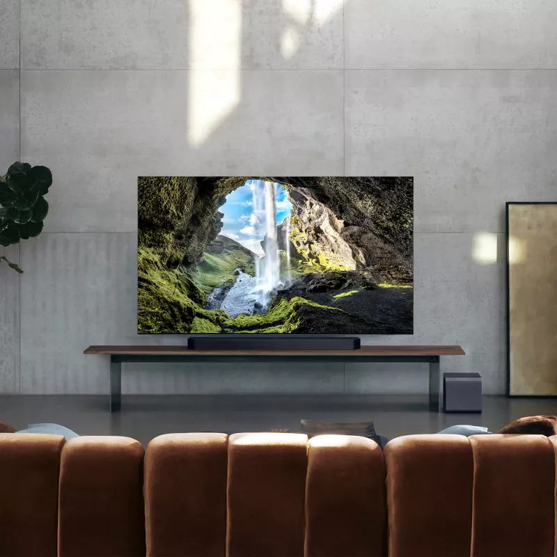 Skaņas josla Samsung HW-Q990F 11.1.4 kanāli, 756 W, melna, bezvadu zemfrekvences skaļrunis, HDMI, Wi‑Fi