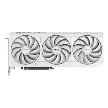 Grafikas karte ASUS GeForce RTX 5070 12 GB GDDR7, PCIe 5.0, 192-bit, balta, 3 ventilatori