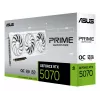Grafikas karte ASUS GeForce RTX 5070 12 GB GDDR7, PCIe 5.0, 192-bit, balta, 3 ventilatori