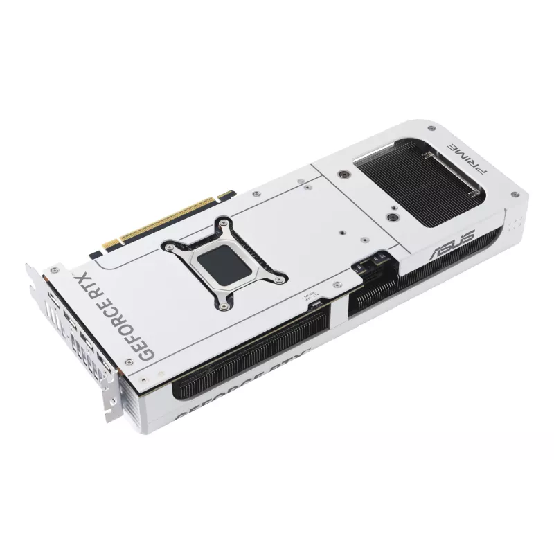 Grafikas karte ASUS GeForce RTX 5070 12 GB GDDR7, PCIe 5.0, 192-bit, balta, 3 ventilatori