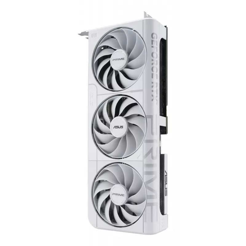 Grafikas karte ASUS GeForce RTX 5070 12 GB GDDR7, PCIe 5.0, 192-bit, balta, 3 ventilatori