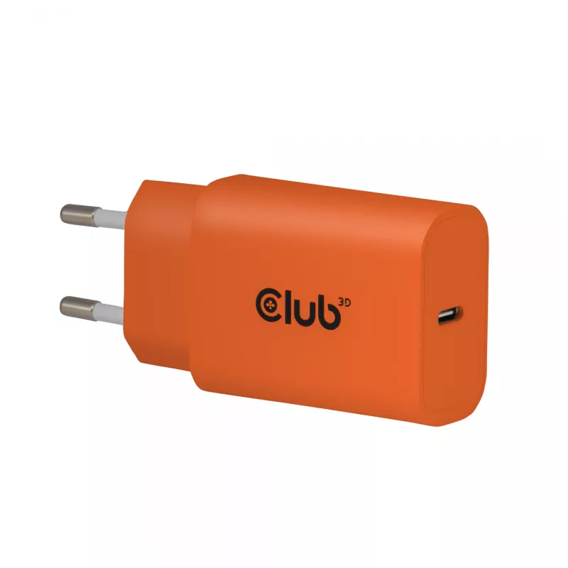 Barošanas bloks CLUB3D CAC-3023, 30 W, kompakts adapteris pārnēsājamām ierīcēm