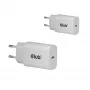 USB‑C lādētājs 2 gab. komplekts CLUB3D CAC-3020, 30 W kopējā jauda, balts
