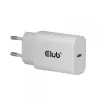 USB‑C lādētājs 2 gab. komplekts CLUB3D CAC-3020, 30 W kopējā jauda, balts