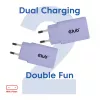 Strāvas adapteris club 3d USB-C lādētājs 30 W 2-pack kompakts tālruņiem un planšetdatoriem
