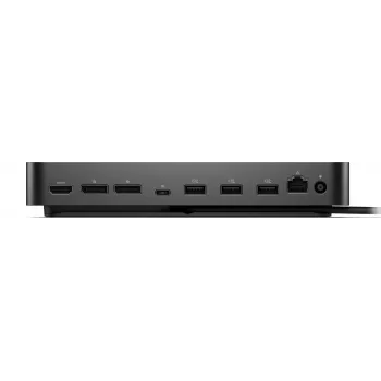 DELL WD25 Vadu USB 3.2 Gen 2 (3.1 Gen 2) Type-C Melns