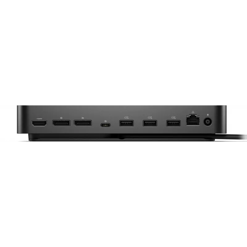 DELL WD25 Vadu USB 3.2 Gen 2 (3.1 Gen 2) Type-C Melns