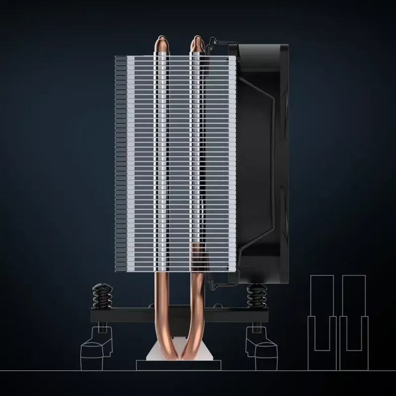 Gaisa dzesētājs ARCTIC Freezer 8A Compact AMD CPU Cooler