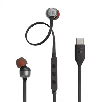 JBL Tune 310C Austiņas Vadu Iekšauss Zvan/Mūzika USB Type-C Melns