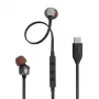 JBL Tune 310C Austiņas Vadu Iekšauss Zvan/Mūzika USB Type-C Melns