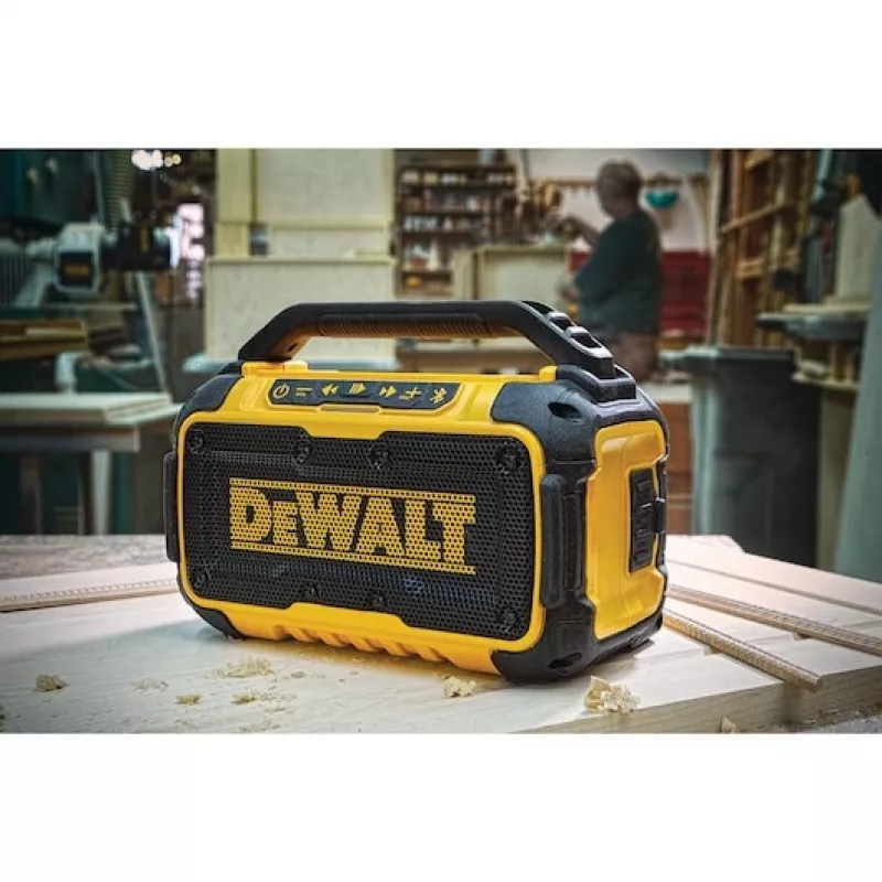 DEWALT Bezvada Bluetooth kompakts skaļrunis — tikai instruments bez akumulatora