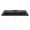 Lenovo ThinkVision P24Q-40 monitors, 60,5 cm (23,8 collas), 2560 x 1440 pikseļi, Quad HD, LCD, 6 ms, melns