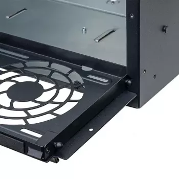 Serveru korpuss Silverstone RM52 melns ATX SFX 440x550x220mm