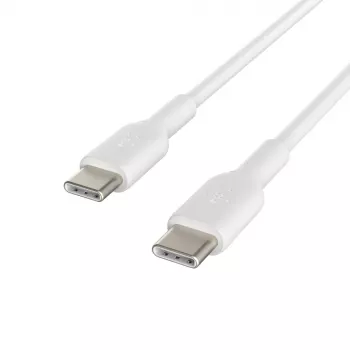 USB kabelis Belkin CAB003BT1MWH 1 m USB C Balts