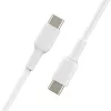USB kabelis Belkin CAB003BT1MWH 1 m USB C Balts