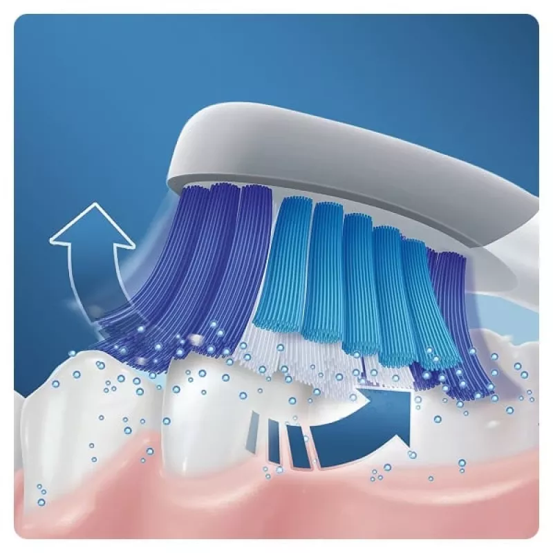 Oral-B Pulsonic plāns Luxe 4000 Adult Sonic toothbrush Platinum