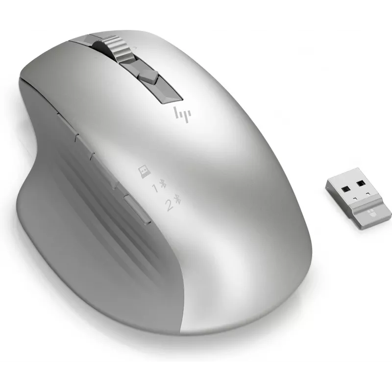 HP 930 Creator bezvadu pele, labā roka, Bluetooth, 3000 DPI, sudraba
