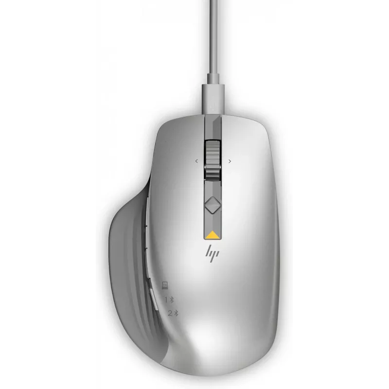 HP 930 Creator bezvadu pele, labā roka, Bluetooth, 3000 DPI, sudraba