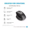 HP 930 Creator bezvadu pele, labā roka, Bluetooth, 3000 DPI, sudraba