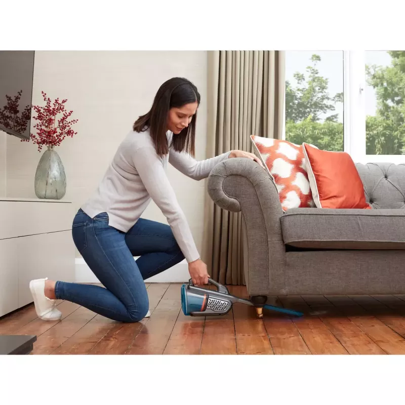 Rokas putekļsūcējs Melns & Decker BHHV520BF-QW, bezvada, sausajai tīrīšanai, 35 W, 0,7 l putekļu tvertne, 21 min darbības laiks, 1,2 kg