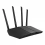 ASUS RT-AX57 bezvadu maršrutētājs Gigabit Ethernet Divjoslu (2,4 GHz / 5 GHz) Melns