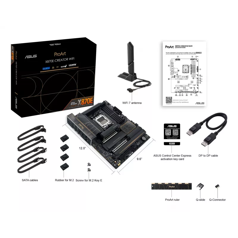ASUS ProArt X870E-CREATOR WIFI AMD X870E Socket AM5 ATX