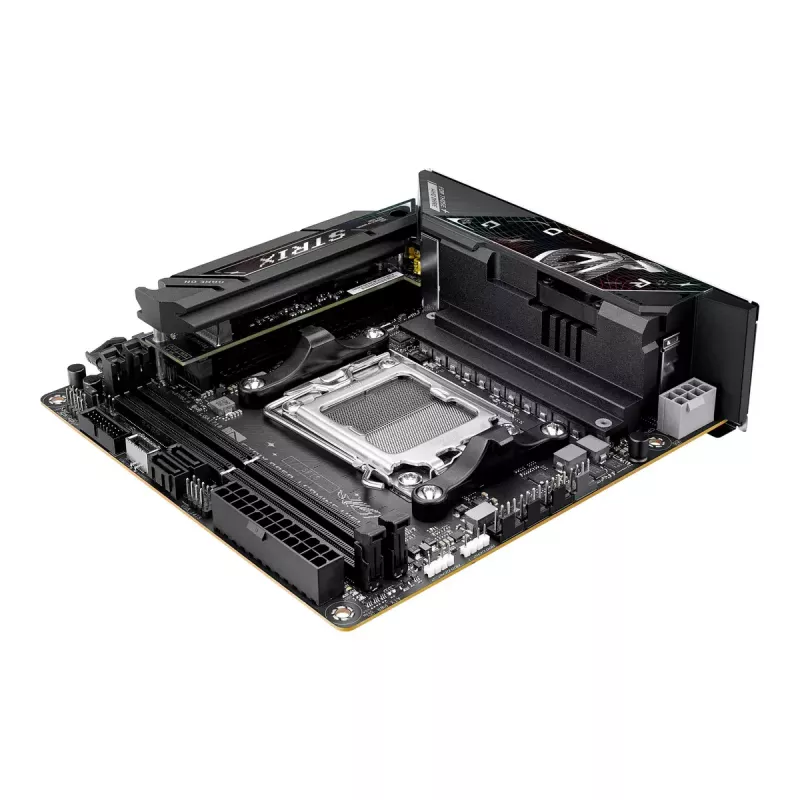 Mātesplate ASUS ROG STRIX B850-I GAMING WIFI, AMD B850, Socket AM5, mini ITX, 2x DDR5, Wi‑Fi 7, 2.5Gb LAN