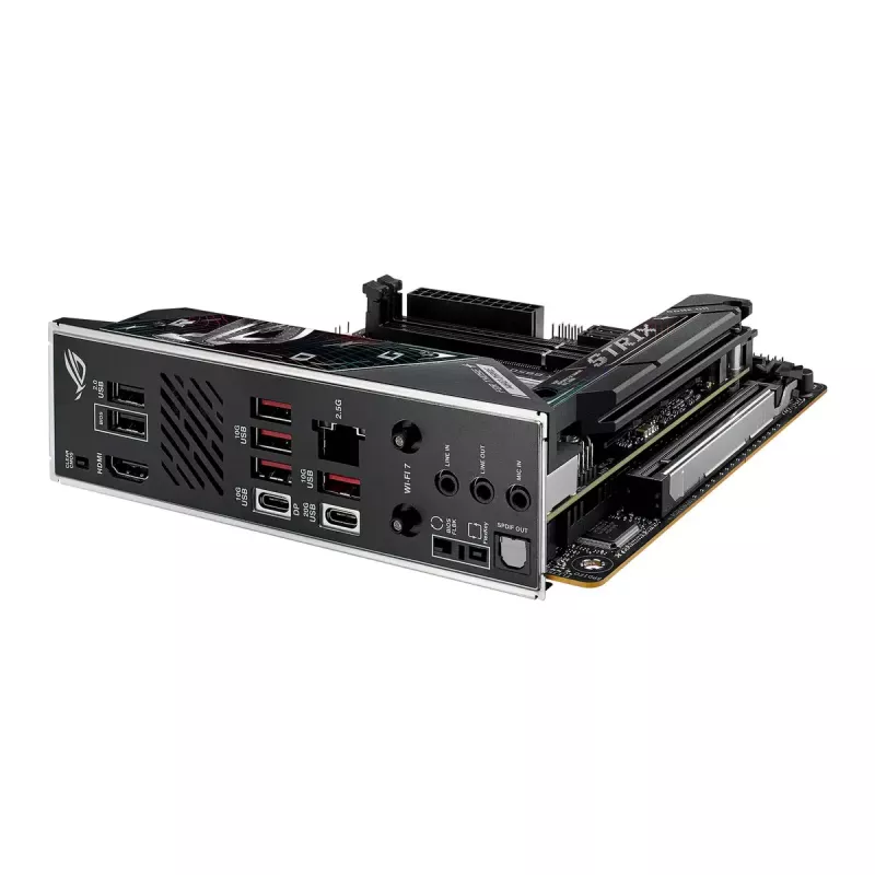 Mātesplate ASUS ROG STRIX B850-I GAMING WIFI, AMD B850, Socket AM5, mini ITX, 2x DDR5, Wi‑Fi 7, 2.5Gb LAN